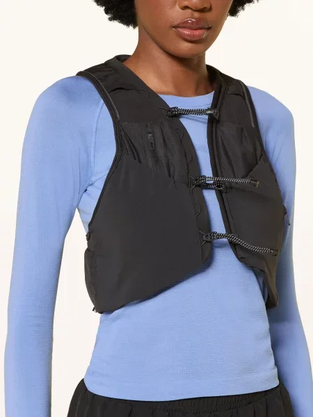 Lululemon Běžecká Vesta Fast And Free černá