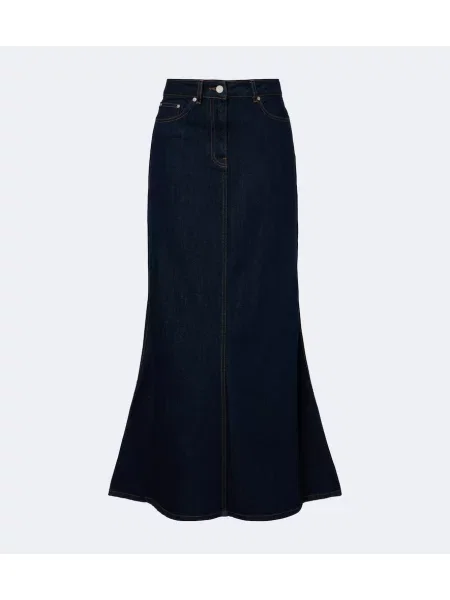 Fustă din denim Joseph albastru