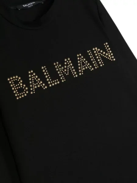 Sukienka dziecięca Balmain czarna