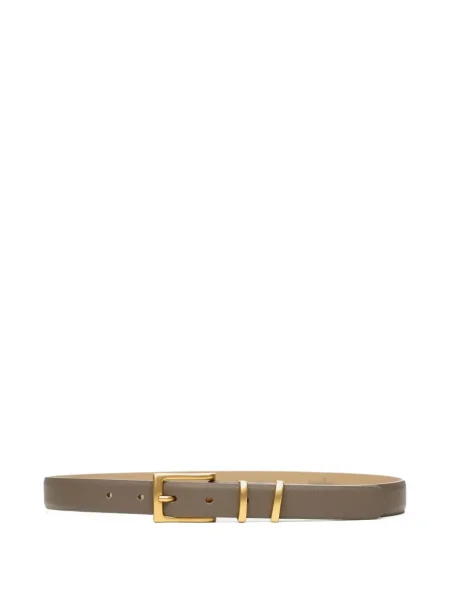 Pasek Poche Paris skórzany brązowy