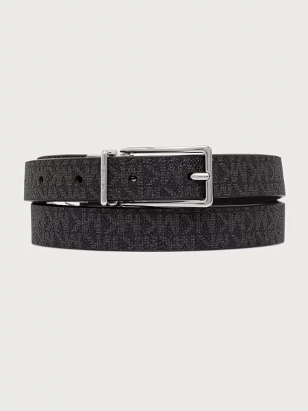 MICHAEL Michael Kors curea reversibilă pentru femei negru