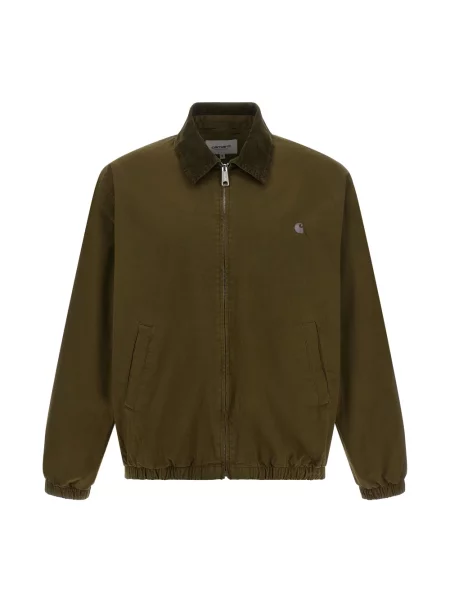 Lekka kurtka Carhartt Wip z logo zielona