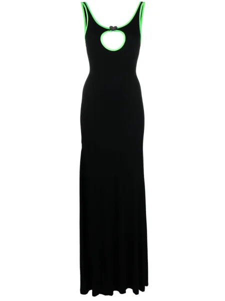 Rochie maxi Ambush cu motiv cu inimi de costum negru