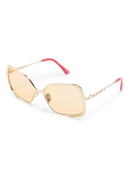 Saulės akiniai Marni Eyewear auksinė