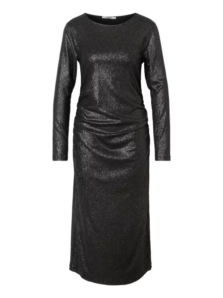 Rochie / argintiu negru