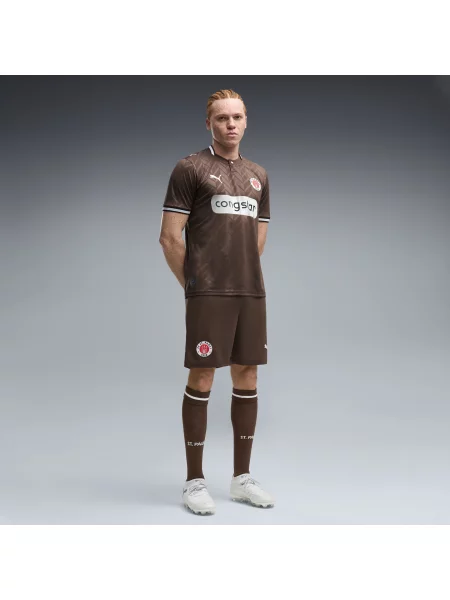 PUMA szorty FC St. Pauli Odzież S brązowy