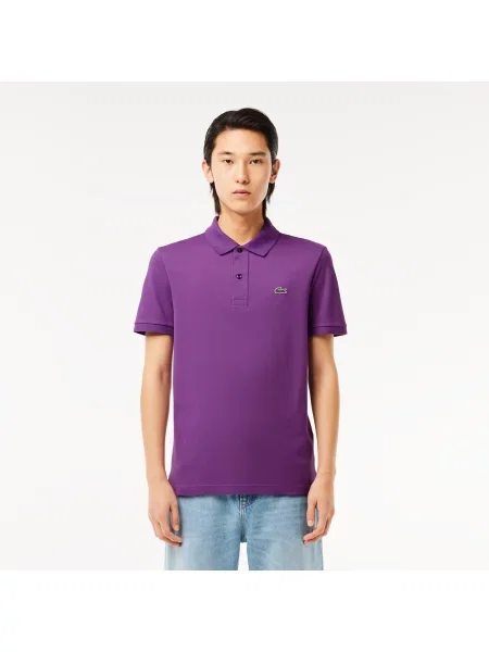 Lacoste Koszulka Polo Light fioletowy