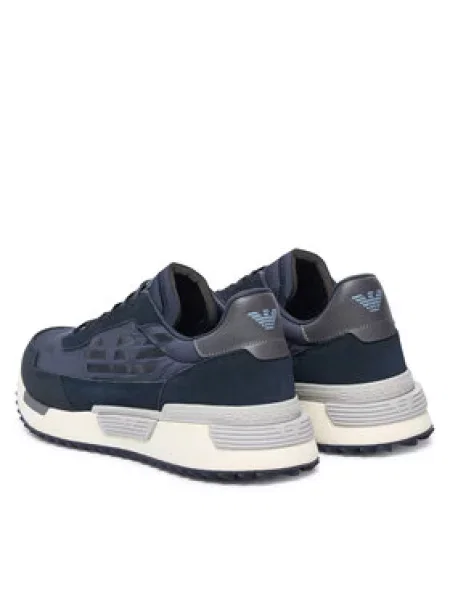 Sneakersy Emporio Armani Tmavomodrá
