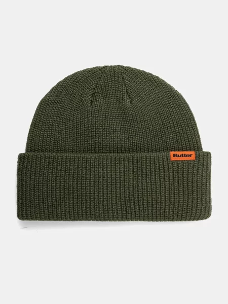 Шапка Butter Goods Tall Wharfie Beanie зелено