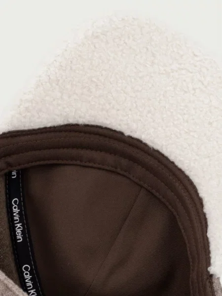 Calvin Klein Baseball sapka Sötét bézs barna