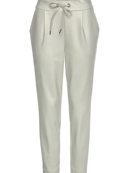 LASCANA Pantaloni cutați argintiu gri