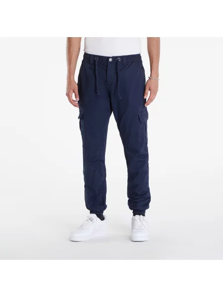 Kalhoty Urban Classics Cargo Jogging Pants navy S námořnictvo