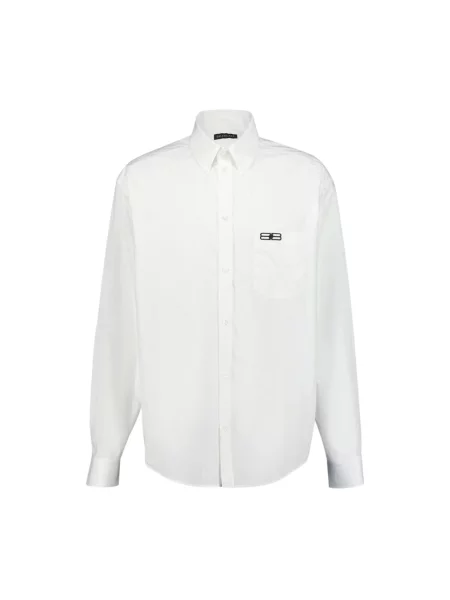 Duża koszula Balenciaga biała