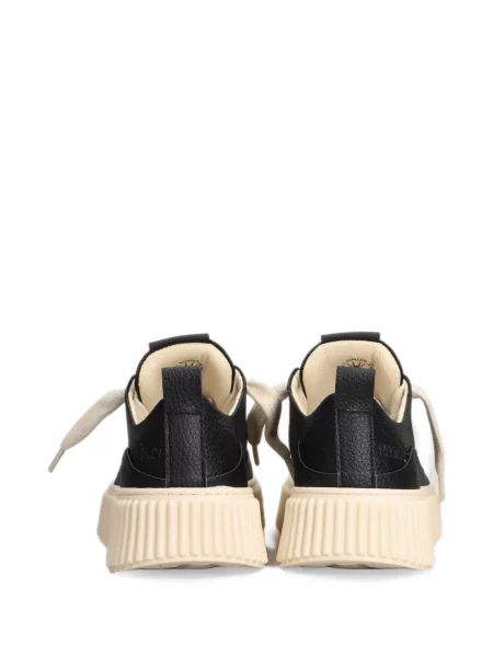 Sneakerși Rhun din piele chunky negru