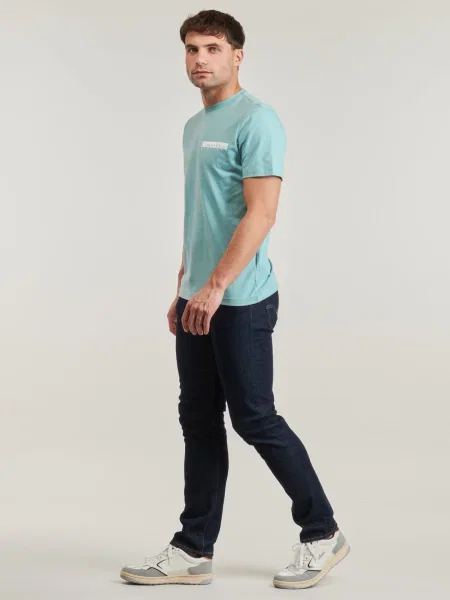 Tricou Calvin Klein Jeans albastru