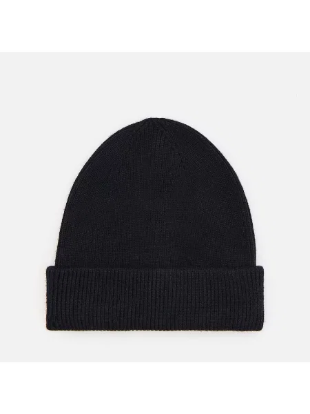 Reserved Čepice beanie z viskózové směsi černý