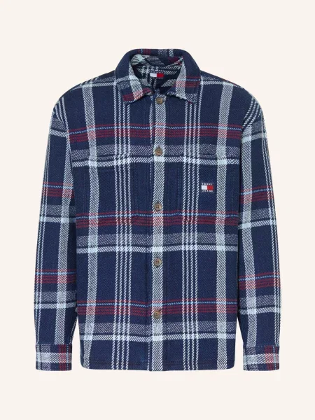 Džínová bunda Tommy Jeans bílá
