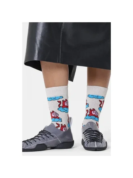 Șosete Happy Socks bej