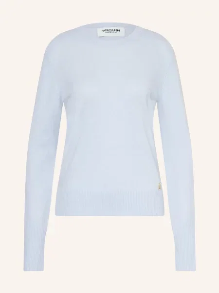 Patrizia Pepe Sweter Z Kaszmiru blau