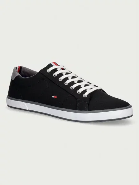 Tommy Hilfiger πάνινα sneakers Ανδρικά μαύρο