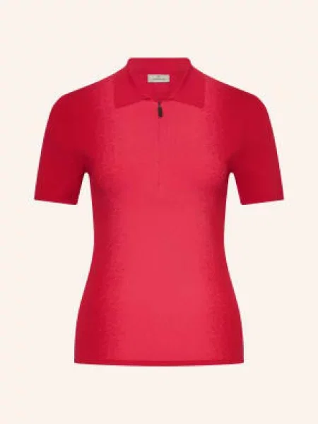 Sportalm Funkcjonalna Koszulka Polo rot czerwone