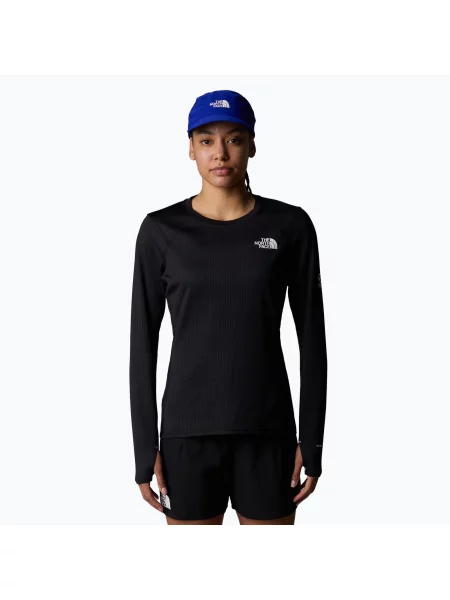 Longsleeve do biegania The North Face Summit Altimero Light Crew tnf black czarny