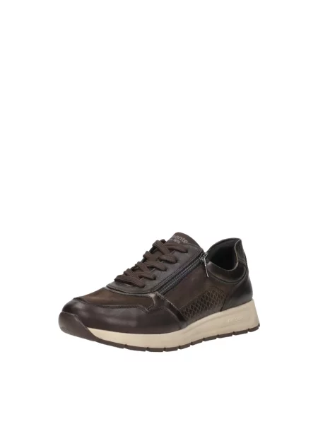 Sneakersy Remonte brązowe
