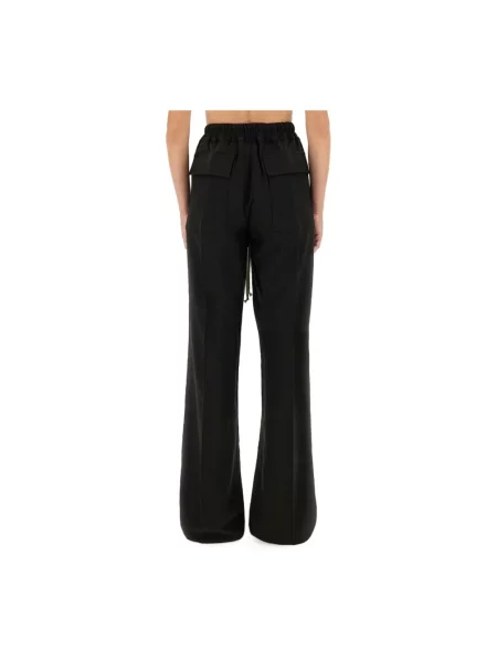 Spodnie cargo Rick Owens czarne