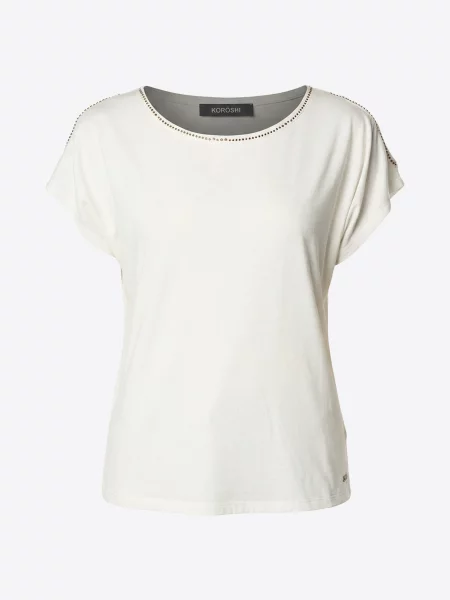 KOROSHI Tricou alb