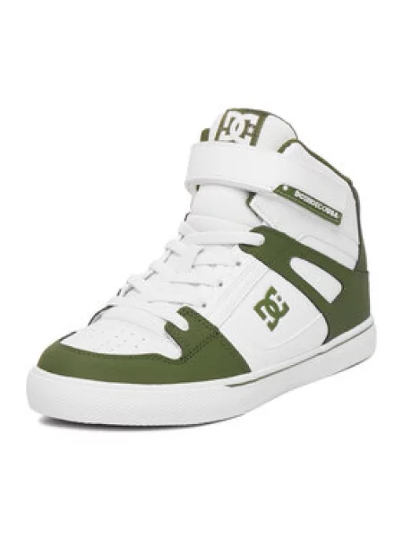 DC Shoes Tenisice EO-PURE HI TOP EV BOYS bijela