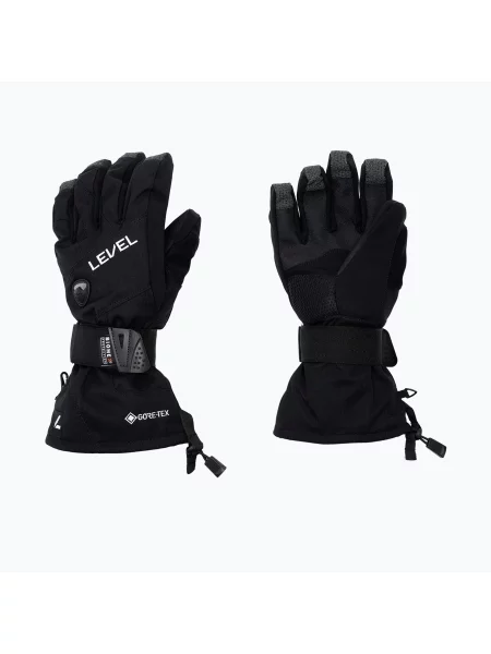 Férfi snowboard kesztyű Level Half Pipe Gore Tex Méret: 8 fekete