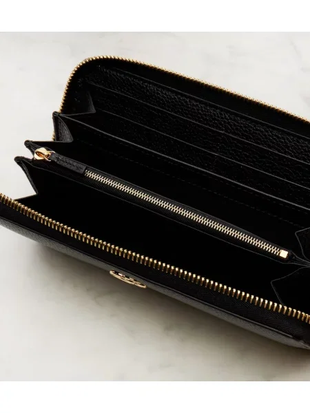 Portofel Gucci din piele bej