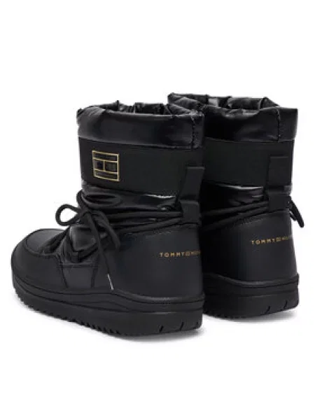 TOMMY HILFIGER Čizme za snijeg crna