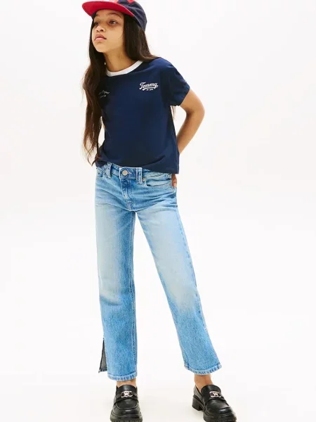 Tommy Hilfiger jeans GIRLFRIEND albastru