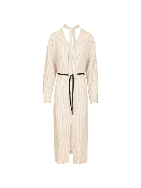 Rochie Barena cu dungi cu legături de costum