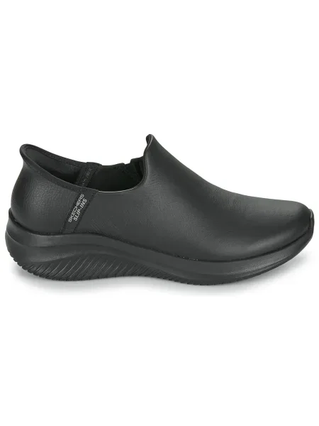 Pantofi Skechers din piele negru
