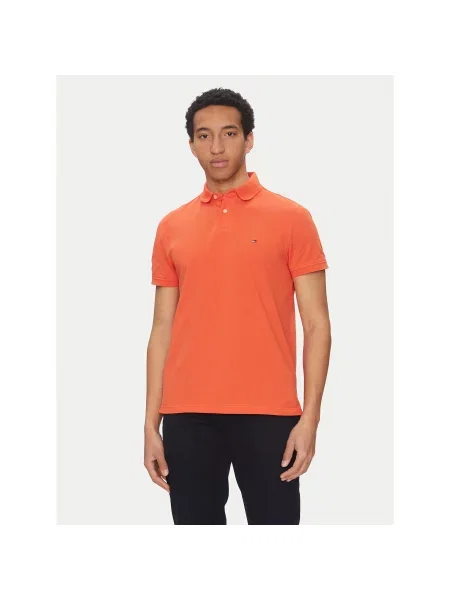 Tommy Hilfiger Polo Regular Fit narančasta
