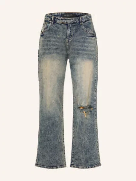Don't Waste Culture Jeansy W Stylu Destroyed Rafi O Regularnym Kroju blau