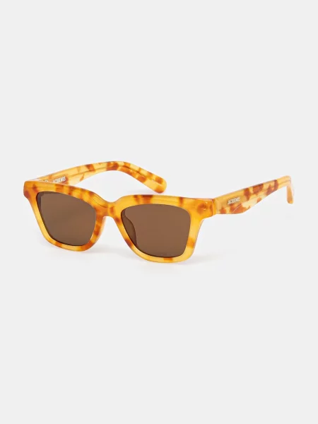 Jacquemus ochelari de soare CARRE maro