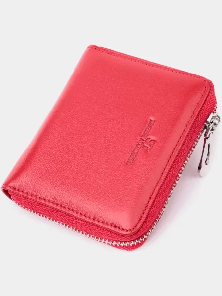 ST Leather Accessories Гаманець Шкіра червоний