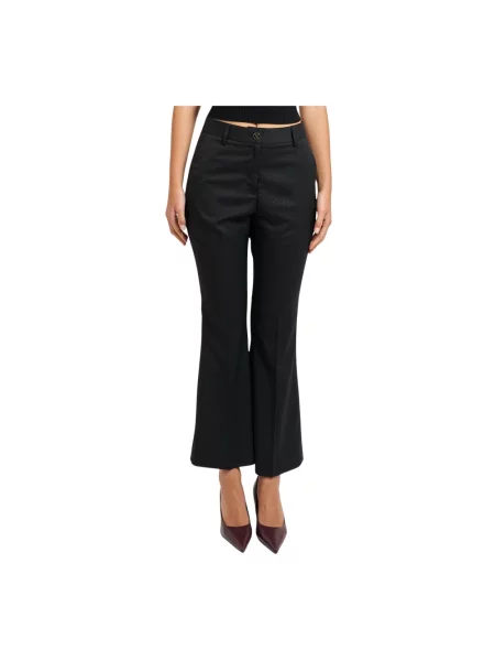 Spodnie Yes Zee dzwony czarne