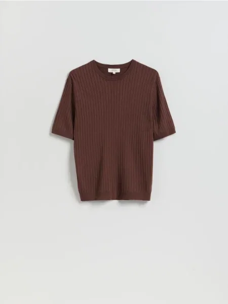 Reserved Tricou cu amestec CIRCULOSE® cafeniu