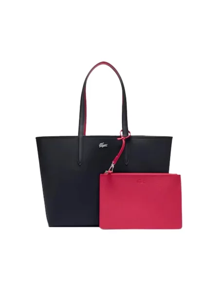 Lacoste torebka dwustronna czarna