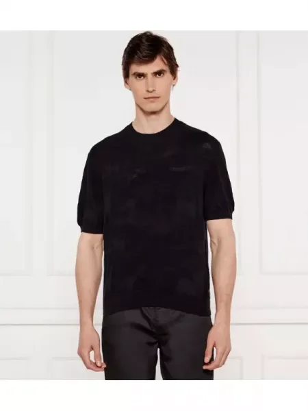 Armani Exchange Tricou negru