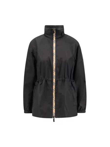 Kurtka Burberry z kapturem czarna