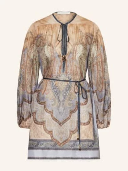 Zimmermann Sukienka Plażowa Wanderlust blau niebieska