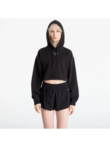 Hanorac cu glugă Puma cu căptușeală negru