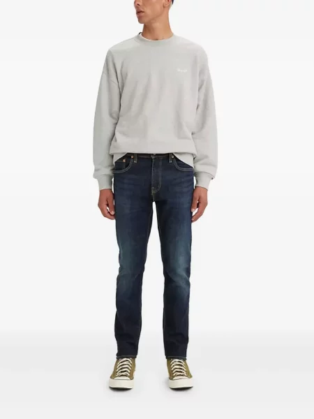 Proste jeansy Levi's 512 niebieskie