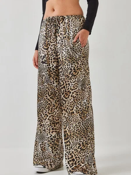 Bianco Lucci Pantaloni bej / ecru negru