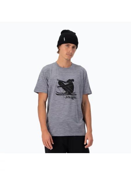 Мъжка тениска Mons Royale Icon grey heather сиво